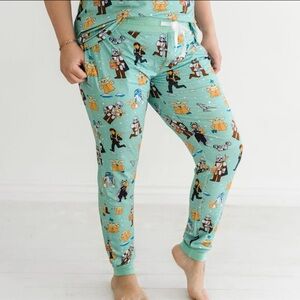 Little Sleepies Star Wars Grogu and Friends Women’s Pajama Pants Small NWT NIB